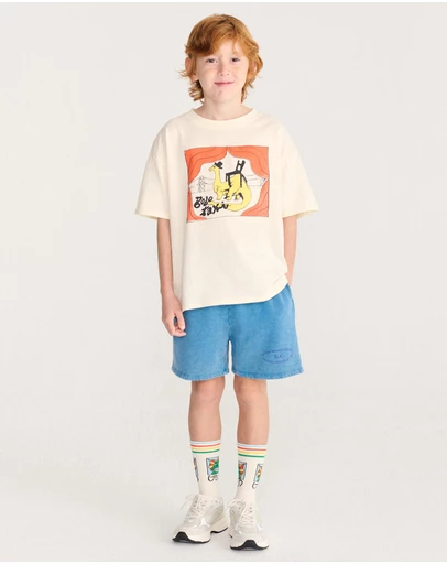 Bobo Choses - Taxi Saurus T-Shirt - Babies-Teens
