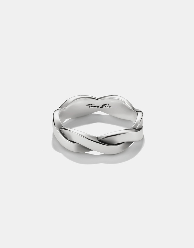 THOMAS SABO - THOMAS SABO Band Ring with Braided Structure