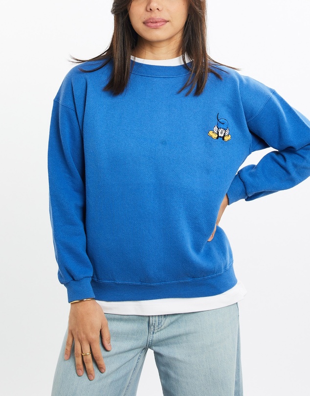 Vintage by The Real Deal - Pre Loved - Vintage 90s Disney Mickey Mouse Sweatshirt