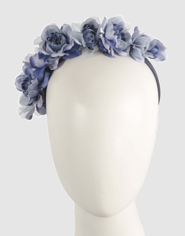 Max Alexander - Blue Flowers Fascinator