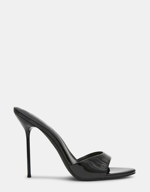 Steve Madden - Davina Black Patent Heels
