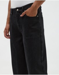 AERE - Organic Cotton Double Knee Carpenter Jeans