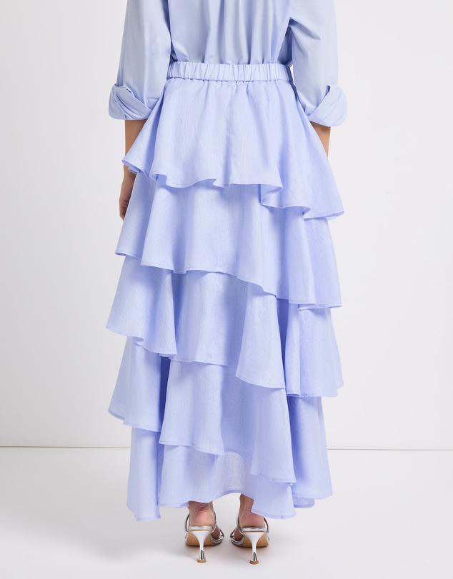 Marcs - Winslet Tiered Linen Skirt