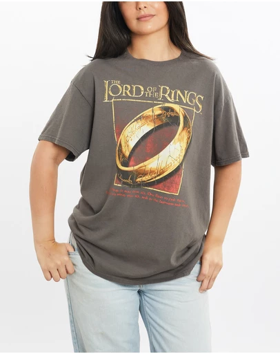 Vintage by The Real Deal - Pre Loved - Vintage The Lord Of The Rings Movie Tee