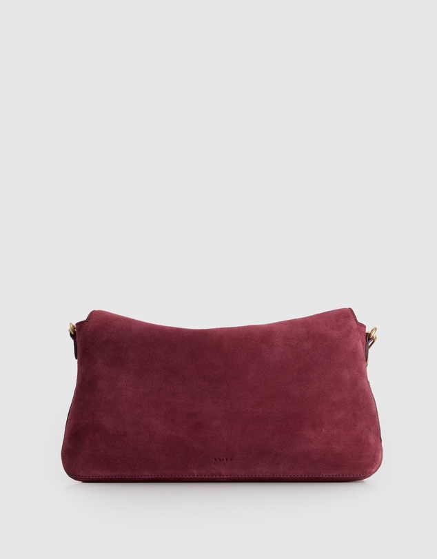 Evity - Clara Large Suede Leather Shoulder