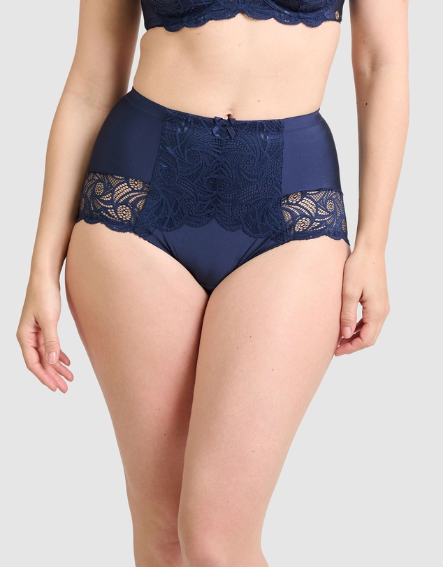Sans Complexe - Ariane Lace & Microfiber High Waist Brief