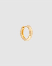 FAIRLEY - Antique Gold Midi Hoops