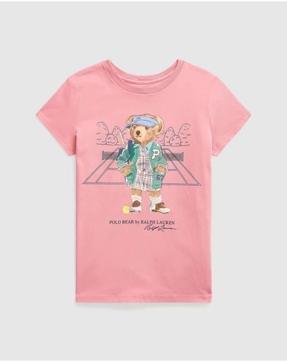 Polo Ralph Lauren - Polo Bear Cotton Jersey Tee - Teens