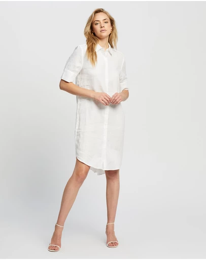 White By FTL - Hettie Shirt Dress