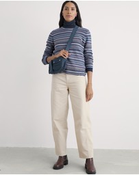 Seasalt - Seasalt Cornwall Purple Makers Cotton Jumper
