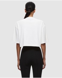 MISHA - The Oversized Cropped Tee