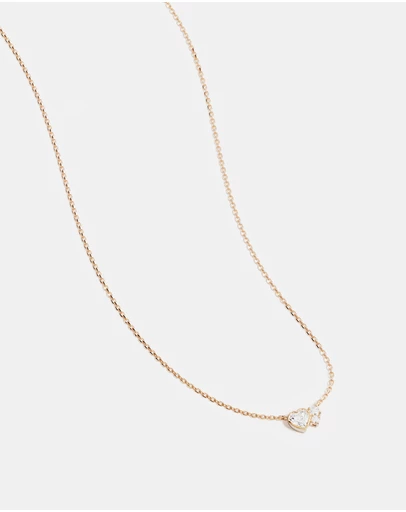 By Charlotte - Dream Lover Heart Necklace