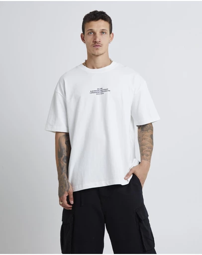 Black Noise White Rain - Tour Shorts Sleeve T-Shirt