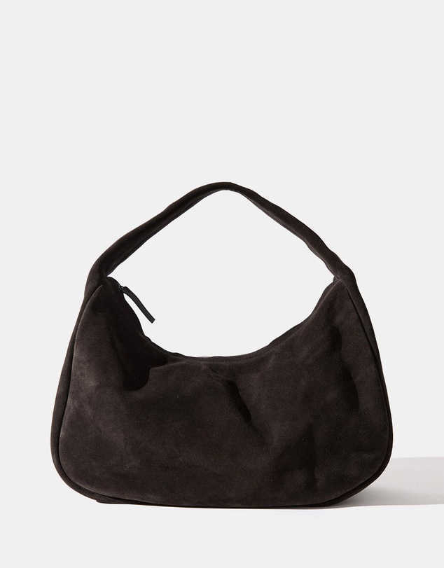 St. Agni - Suede Large Bon Bon Bag