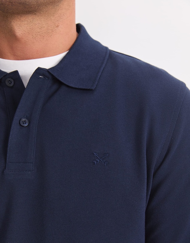 Sportscraft - Long Sleeve Sc Pique Polo