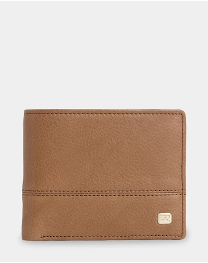 Billabong - Mens Dimension 2 In 1 Leather Wallet