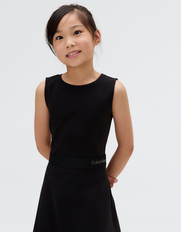 Calvin Klein Jeans - Girls Slim Milano Sleeveless Dress