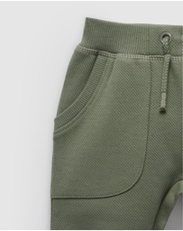 Purebaby - Slouchy Track Pant -Kids-Babies