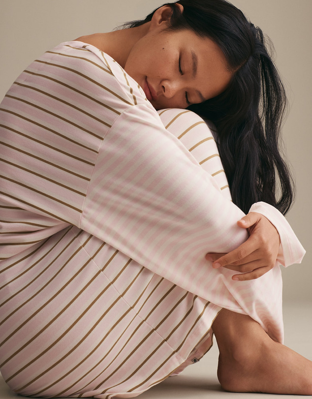 Resting - CloudKnit Jersey Stevie Long Sleeve Nightie