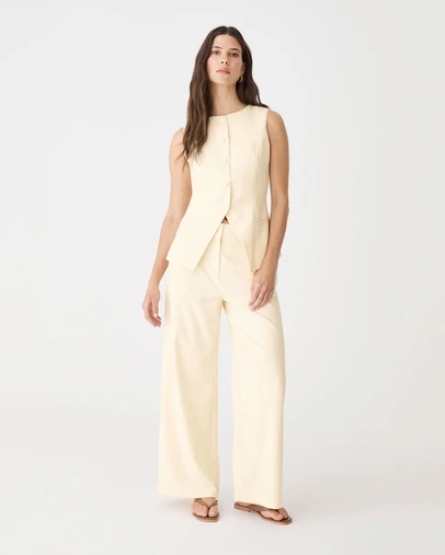 Forcast - Rylan Longline Button Vest