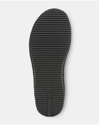 Vionic - Mar Platform Sandal - Black Leather
