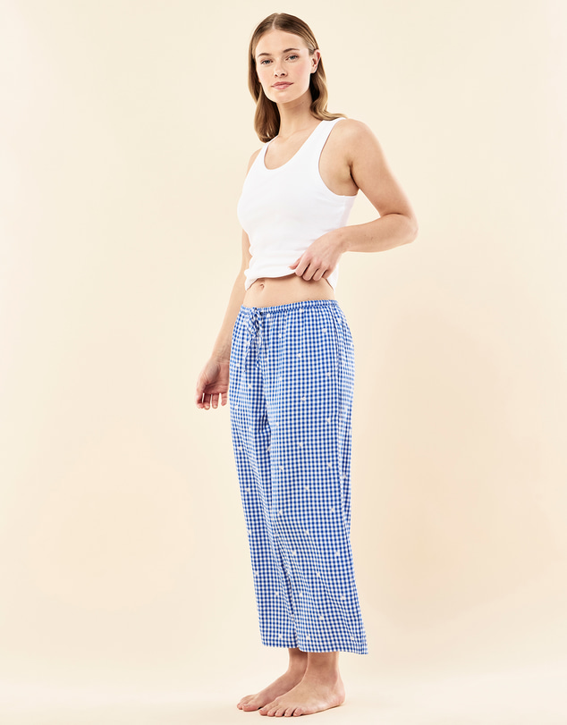 Papinelle - Daisy Gingham Crop Pant