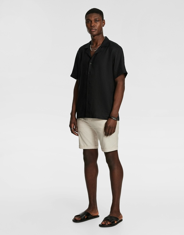 yd. - Panama Linen Chino Short