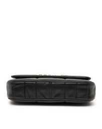 Pre-Loved by Azura Reborn - Pre-Loved Matelasse Goatskin Monochrome Chain Shoulder Bag