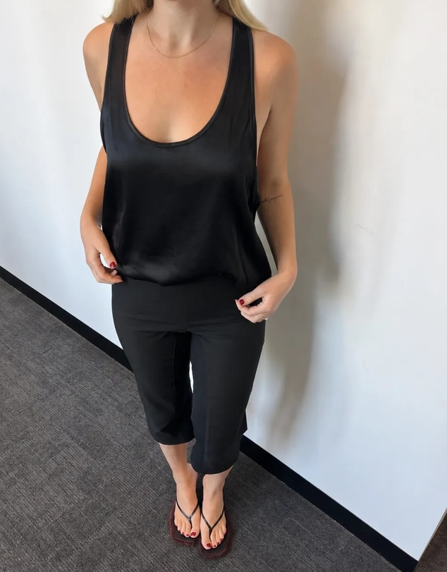 ARKET - Sporty Satin Top