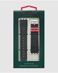 Ted Baker - Ted Baker Apple Band - Black Leather Strap