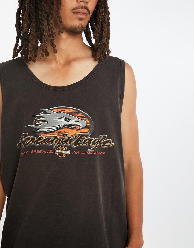 Vintage by The Real Deal - Pre Loved - Vintage Harley Davidson Tank