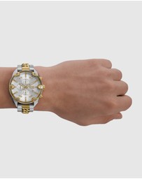 Diesel - Spiked Two Tone Chronograph Watch