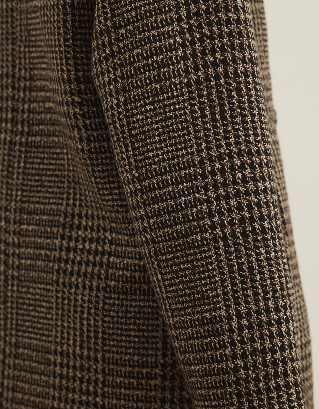 Atmos&Here - Adley Check Wool Blend Coat