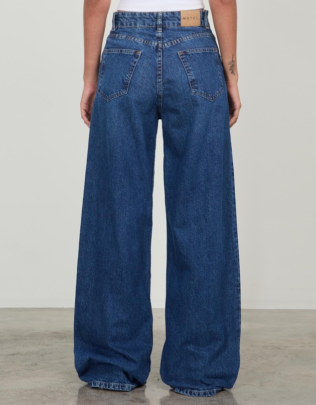 Motel Rocks - Extra Wide Low Rise Jeans