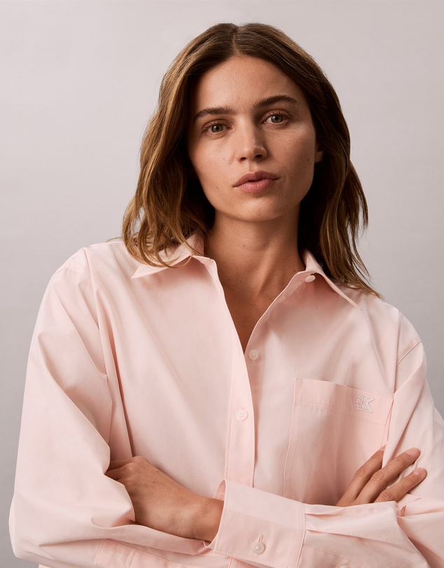 Calvin Klein Jeans - Cotton Poplin Relaxed Button-Down Shirt