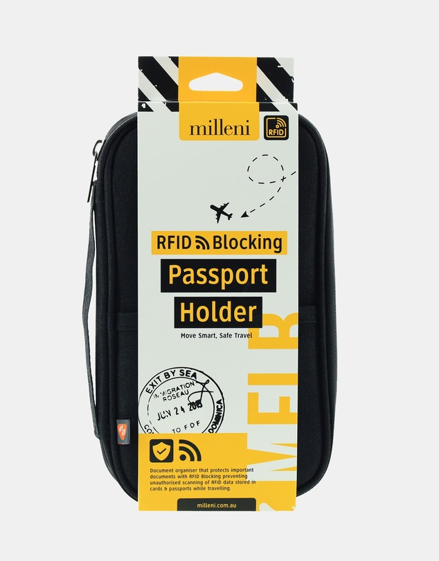 Milleni - Milleni Travel RFID Blocking Passport Holder