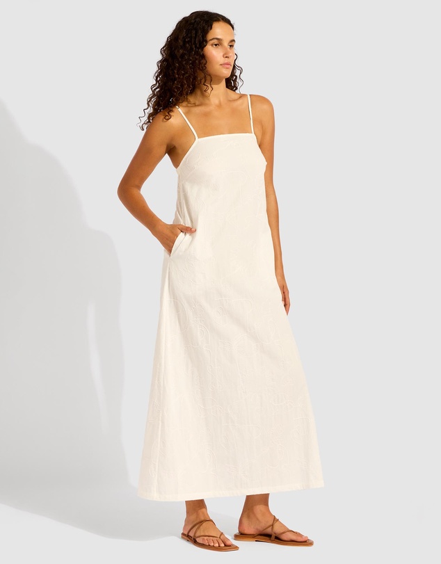 Seafolly - Gathered Strap Maxi Dress
