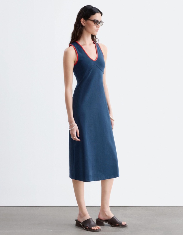 & Other Stories - U-Neck Midi Dress