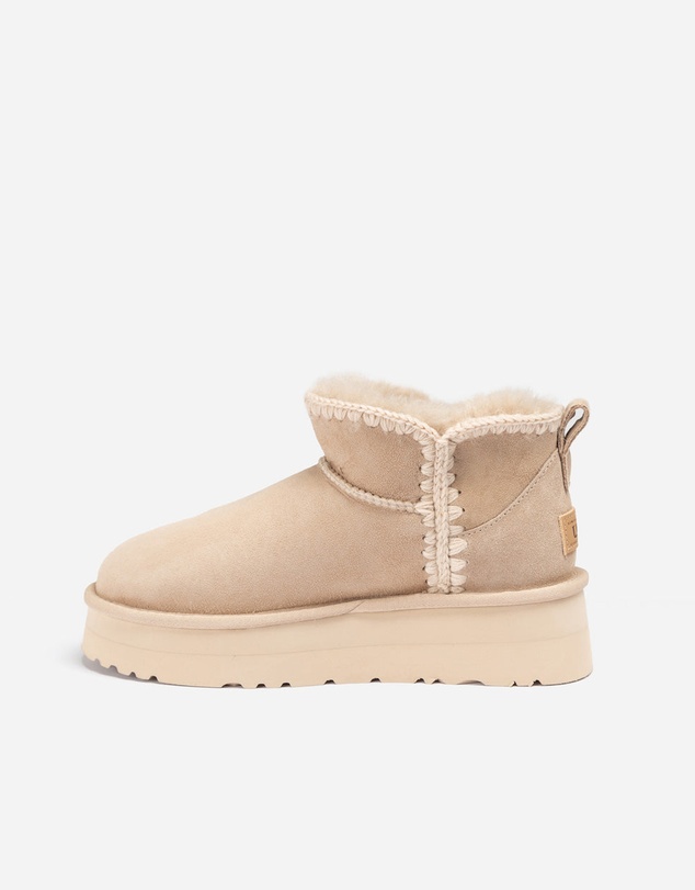Ozwear Connection Uggs - Ugg Eskimo Platform Mini Boots