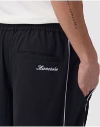 Zanerobe - Piping Track Pant Black