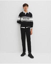 Country Road - Teen Australian Cotton Panelled Rugby Shirt