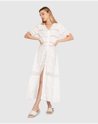 Belle & Bloom - Summer Breeze Lace Midi Dress