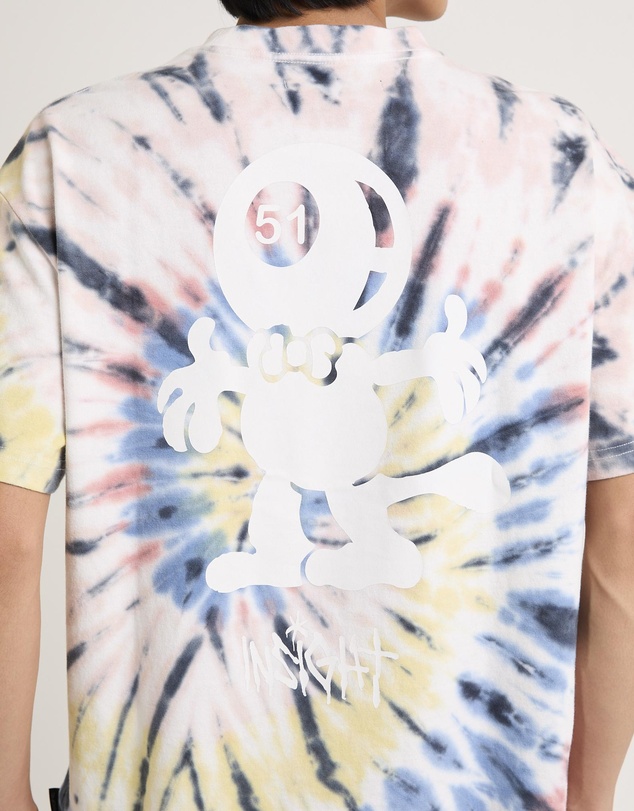Insight - Snooker Tie Dye Cropped T-Shirt
