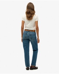 Superdry - Mid Rise Straight Leg Jean
