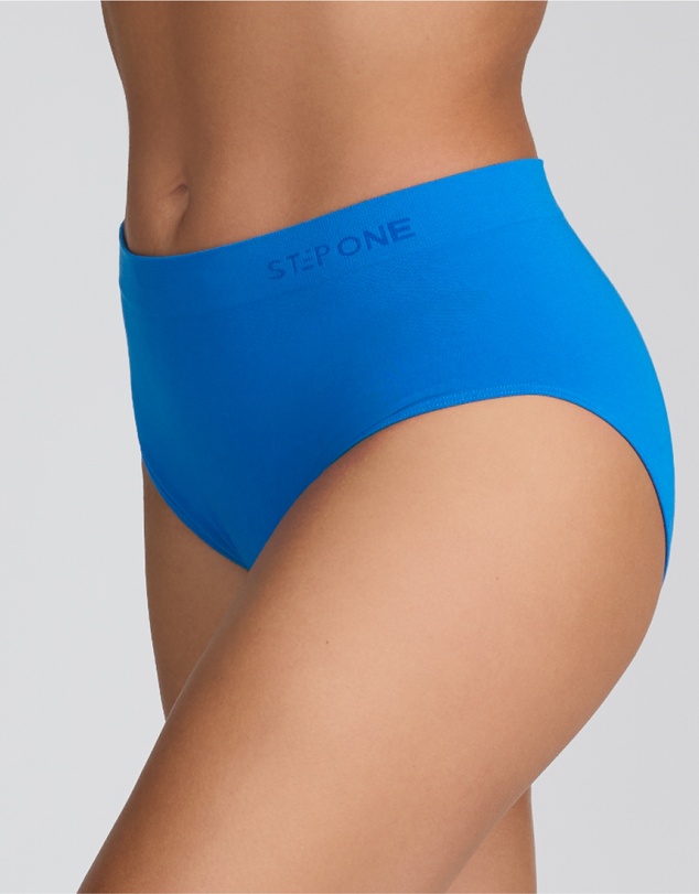 STEP ONE - Women's SmoothFit Full Brief - Blue Lagoon