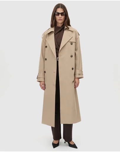 CAMILLA AND MARC - Evans Classic Trench Coat