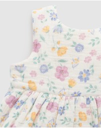 Purebaby - Sofia Bow Dress -Kids-Babies