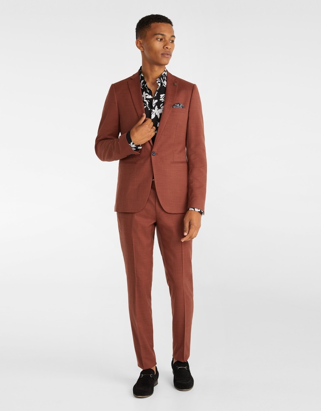 yd. - Lukey Skinny Stretch Suit Jacket