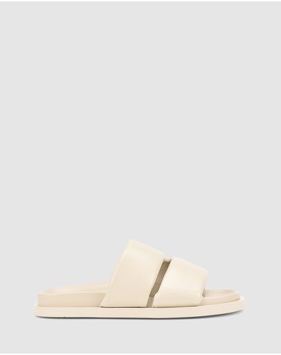 Beige Leather