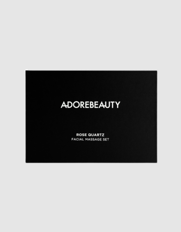 Adore Beauty - Rose Quartz Facial Massage Set